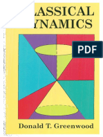 Donald T. Greenwood - Classical Dynamics (1997, Dover Publications) 