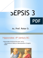 Sepsis 3: As. Prof. Rotar O