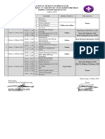 JADWAL KURSUS MAHIR DASAR DI YAPENAS