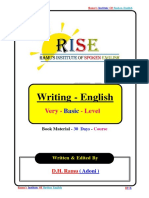 Writing English Book Material 30 Days Co