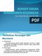 1. Konsep Dasar Manajemen Keuangan