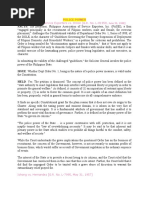 Police power except Mosqueda case