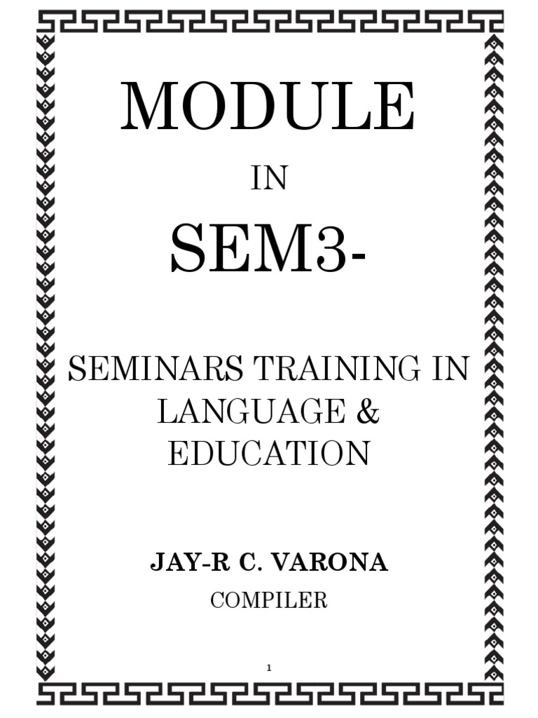 Sem 3 | PDF | Vocabulary | Reading Comprehension