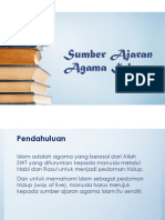 4 Sumber Ajaran Agama Islam-1