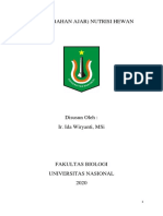 Modul Bahan Ajar Nutrisi Hewan