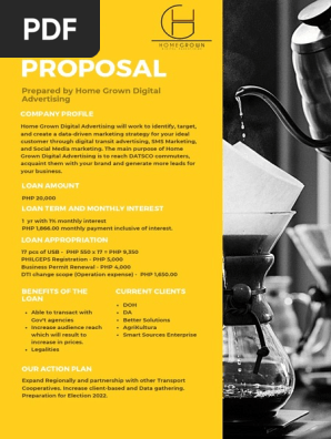 Loan Proposal