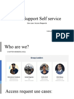 JIRA Support Self Service-Access Requests