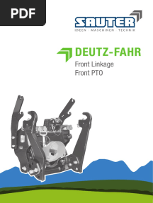 Deutz Sauter Front PTO