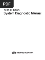 System Diagnostic Manual: Euro Iii Diesel