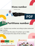 Partition Number Year 2