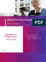 Benefits of A Wage Earner