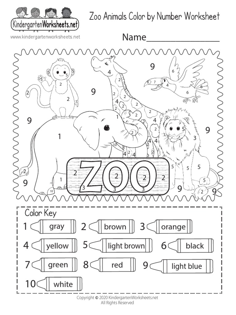 zoo coloring worksheet pdf qualia color