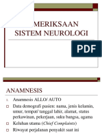 Pemeriksaan Fisik Neurologi PPKC 2019-1