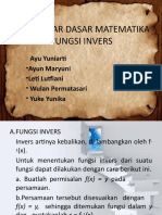 Fungsi Invers