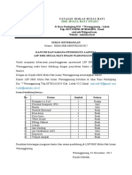 SK Penyediaan Sarana