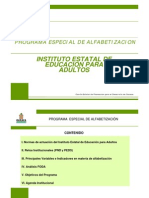 Programa Especial de Alfabetizacion