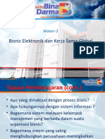 Materi-2 Bisnis Elektronik Dan Kerjasama Global