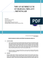 Garis Panduan Kurikulum Persatuan Bahasa Melayu Sekolah Menengah