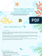 Presentasi Riset - 8c - Kel 7 - Perbandingan Siswai Smpin Nurul Fikri Yang Menyukai Pembelajaran Online Dan Offline