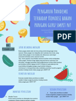 Presentasi Riset - 8c - Kel 8 - Pengaruh Pandemi Terhadap Kondisi Bahan Pangan Guru Smpit NF