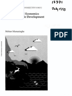 Environmental Economics & Sustainable Development - Mohan Munasinghe