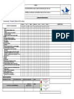 Inspección preoperacional montacargas eléctricos