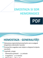 Hemostaza Si Sdr. Hemoragice - 1