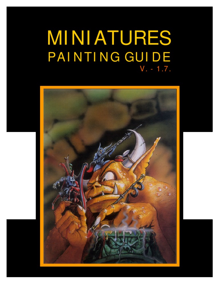 Games Workshop - Citadel Miniatures Painting Guide v1.7 Netbook | PDF ...