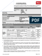 Hoja de Resumen Desembolso - Modelo