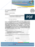 CARTA Nº014-2020-MDAH - REMITO INFORME PARA EL LEVANTAMIENTO DE OBSERVACIONES