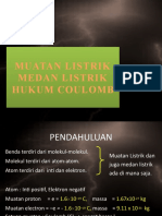 Medan Listrik Hukum Coulomb