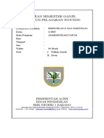 Soal Midtest Keuangan