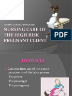 High Risk Labor and Delivery