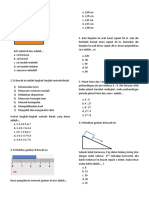 Soal Fisika Paket B Arinda