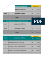 Modelo Desembolso Econômico Mensal