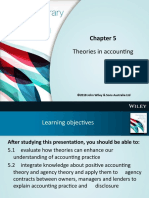 Theories in Accounting: ©2018 John Wiley & Sons Australia LTD
