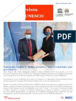 Revista RD Unesco  | Martes 16 de marzo, 2021 | Embajador Andrés L. Mateo