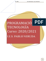 Programación Tecnología - 2020 2021