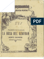 La Rosa Del Azafrán - Pasodoble de La Zarzuela de Jacinto Guerrero - Guió