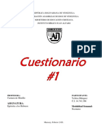 Cuestionario #1