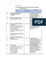 Actividad 7 Manual de Calidad e Incumplimiento de La Norma ISO 9001-2015 WIP