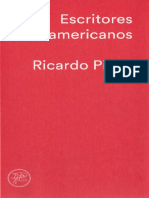 PIGLIA Ricardo - Escritores Norteamericanos