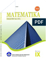 MATEMATIKA Kelas 9 Linda Kusumawardani Setia Budhi 2011