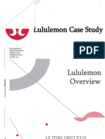 Lululemon Case
