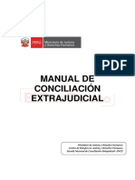 Manual Conciliacion Extrajudicial