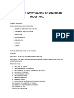 Trabajo de Investigacion de Seguridad Industrial