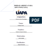 Trabajo Final Historia de La Psicologia - Linea Del Tiempo