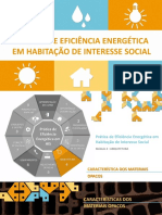 Características dos materiais opacos para eficiência energética em habitação