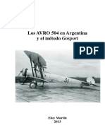 El AVRO 504 en Argentina y su éxito como entrenador primario