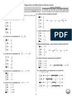 Prueba Diagnostica Grado Decimo